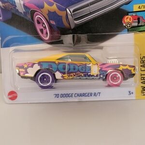 '70 DODGE CHARGER R/T HOT WHEELS MATEL